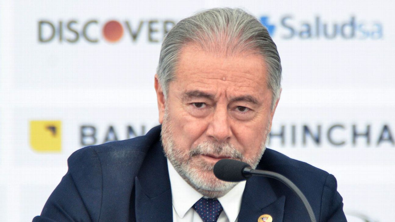 El presidente de Liga de Quito habló sobre el fichaje de un delantero extranjero - ESPN