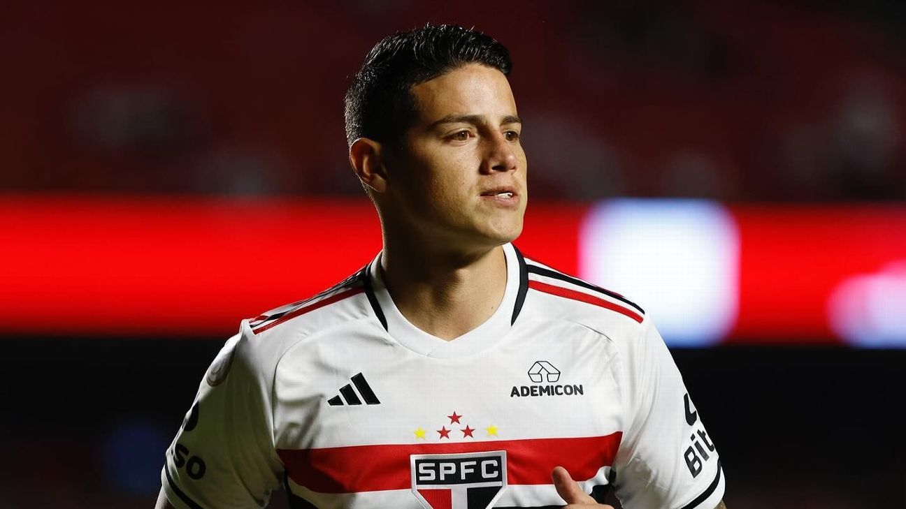 James pide salir de Sao Paulo y el club rescindiría su contrato - ESPN