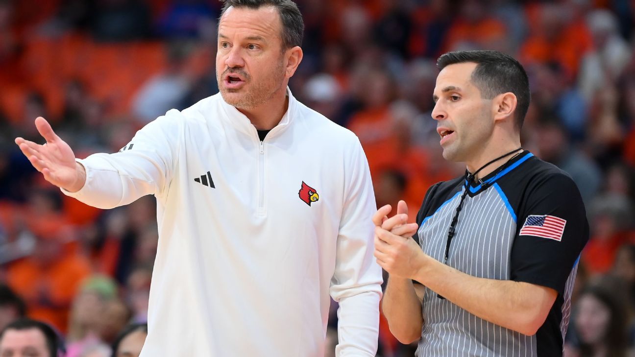 Louisville's Jeff Walz reprimanded for criticizing officials - ESPN