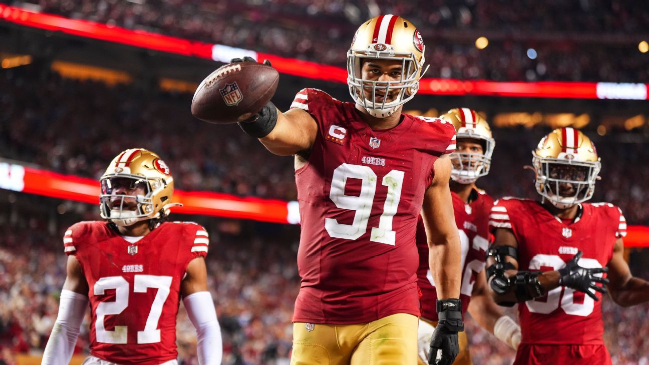 49ers: Armstead (menisco) apunta a volver en agosto - ESPN