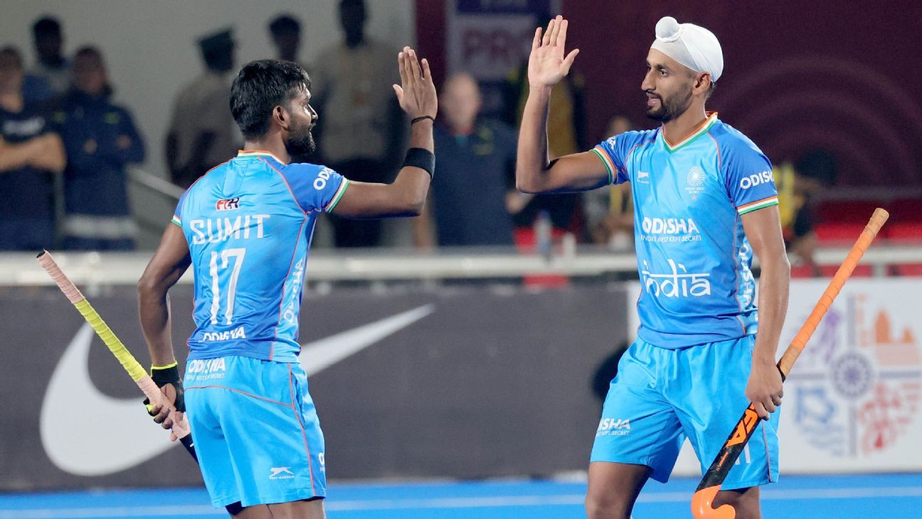 India vs Ireland LIVE in FIH Pro League: score, updates, commentary, news - ESPN