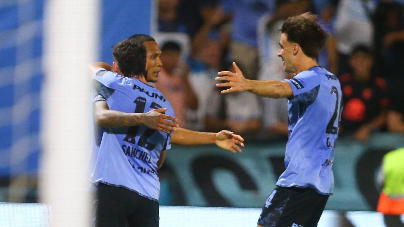 Bryan Reyna marcó su primer gol en Belgrano y se fue ovacionado ante Sarmiento - ESPN