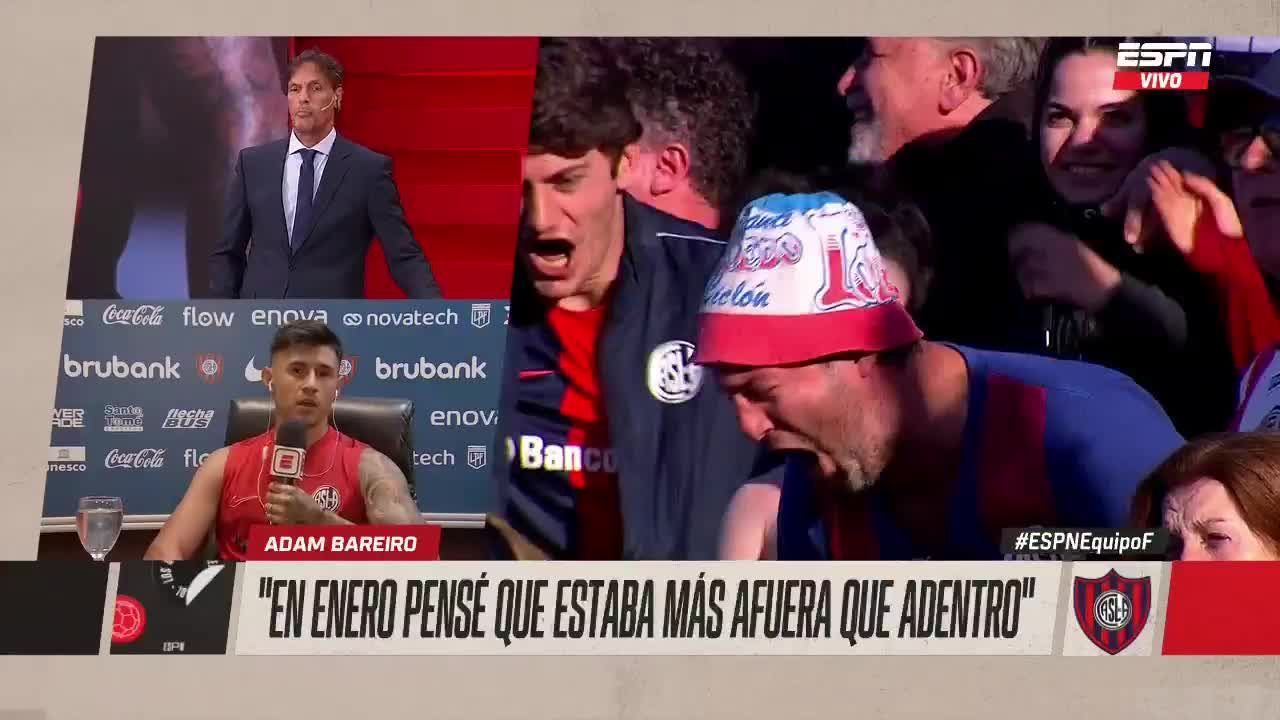 Huracán-San Lorenzo: la respuesta de Bareiro para Pussetto - ESPN