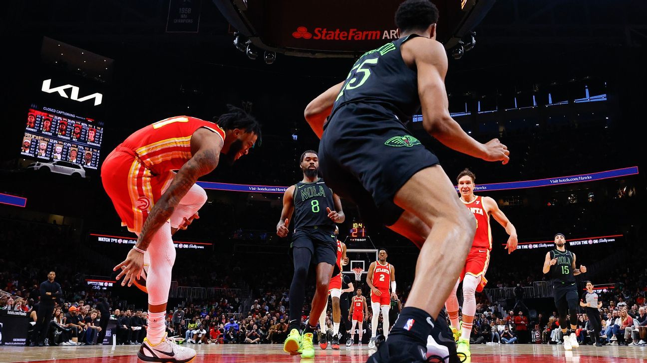 Fuentes: Saddiq Bey de Hawks sufre desgarro del LCA, se termina su temporada - ESPN