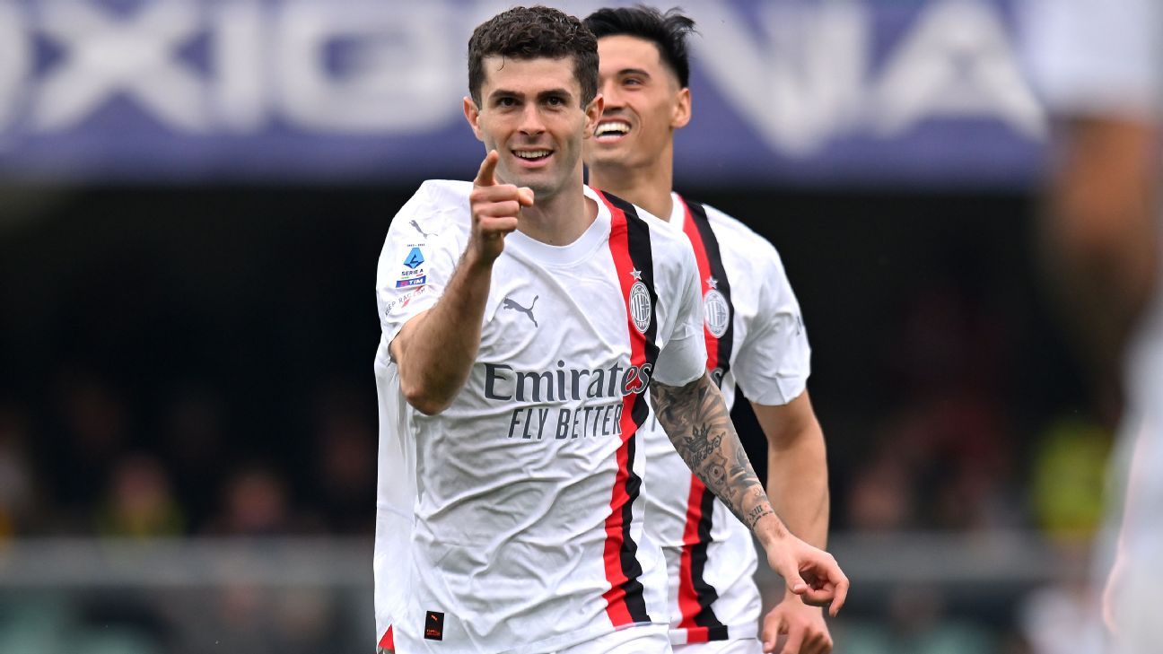 Pulisic's Milan, Man City to play in U.S. preseason tour - ESPN
