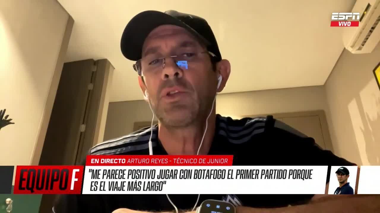 Arturo Reyes analizó el rival más difícil que tendrá Junior en la Libertadores - ESPN