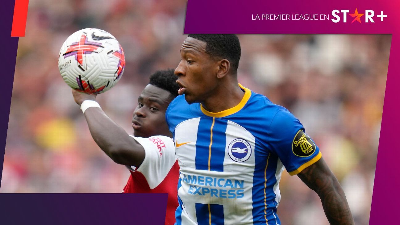 Cuándo juegan Brighton-Arsenal por la Premier League: equipo, fecha, hora y TV en vivo - ESPN