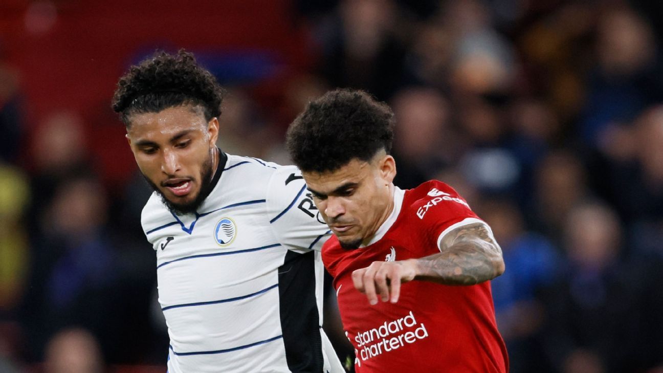 Liverpool y Luis Díaz buscarán una épica remontada ante Atalanta en UEL - ESPN