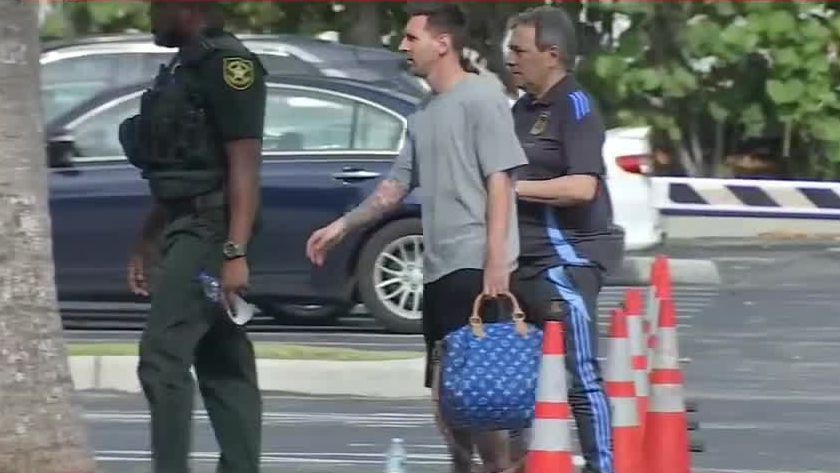 Messi se sumó a la concentración de la Selección Argentina - ESPN