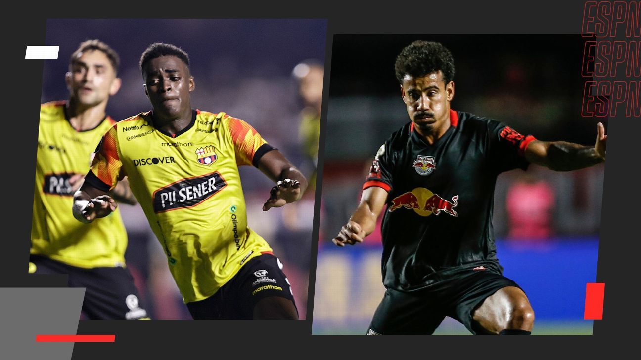 Barcelona recibe a Bragantino por la Sudamericana con la misión de sacar ventaja - ESPN