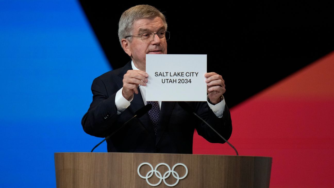 IOC awards 2034 Winter Games to Salt Lake City - ESPN