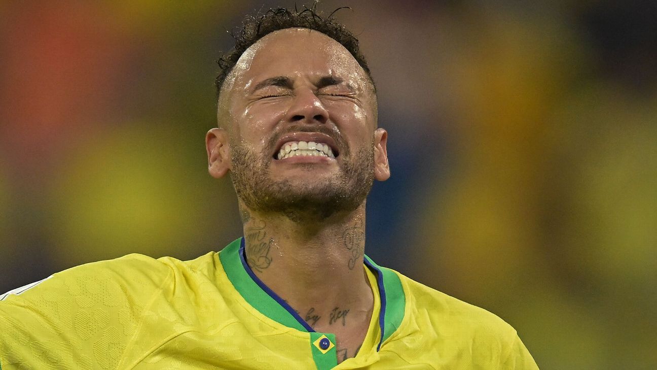 Neymar se sinceró sobre la recuperación de su rodilla: 