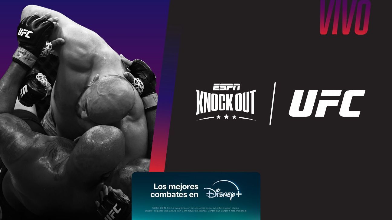 Cómo ver el mejor UFC por ESPN KNOCKOUT en Disney+ - ESPN