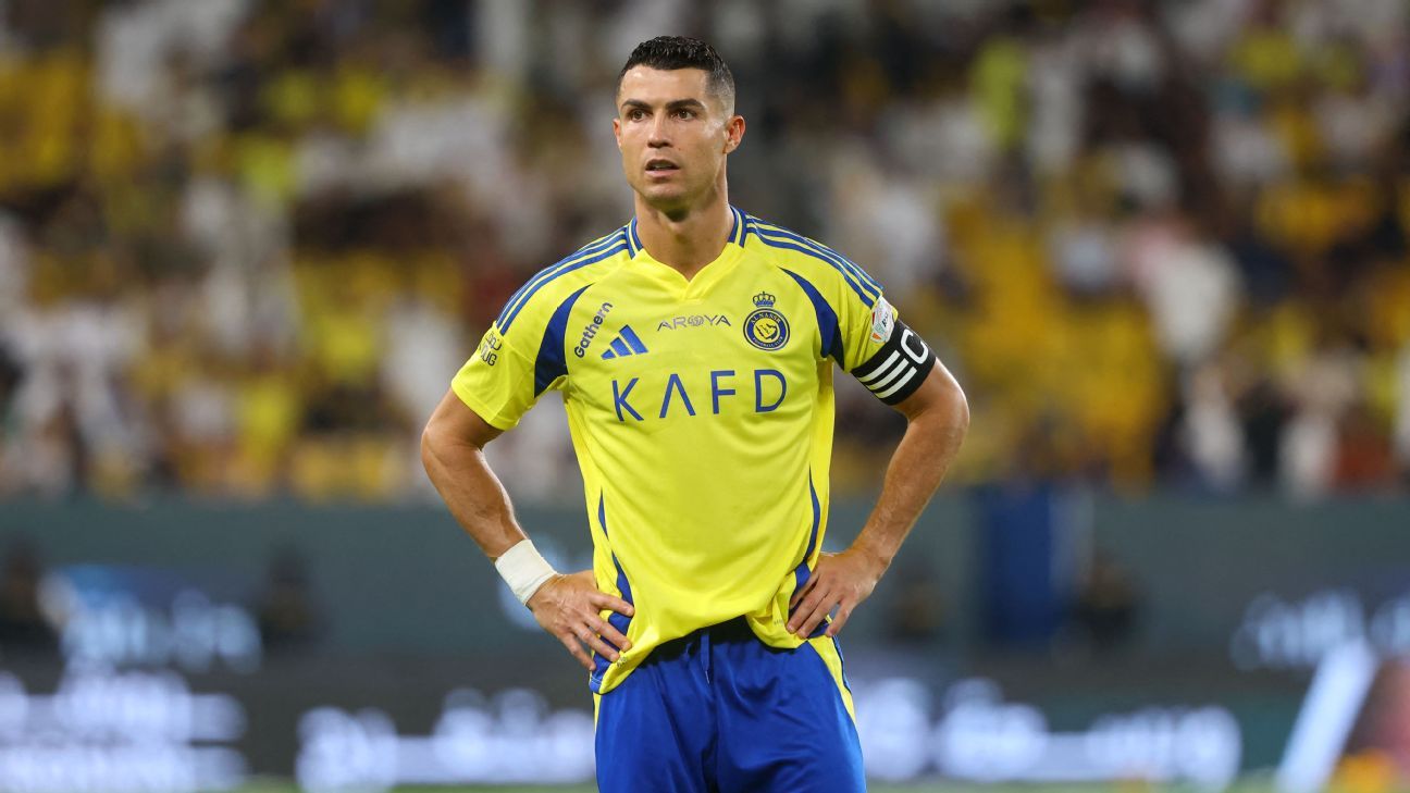 Cristiano Ronaldo out of Al Nassr's AFC clash with virus - ESPN
