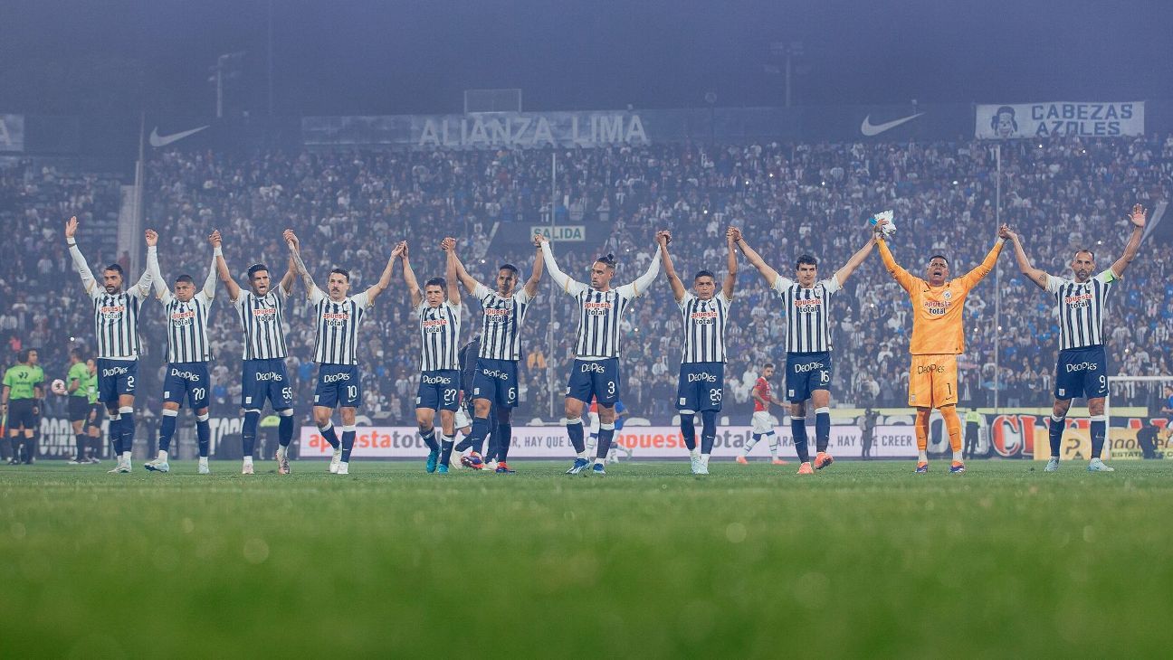 El posible once titular de Alianza Lima frente a Sport Huancayo - ESPN