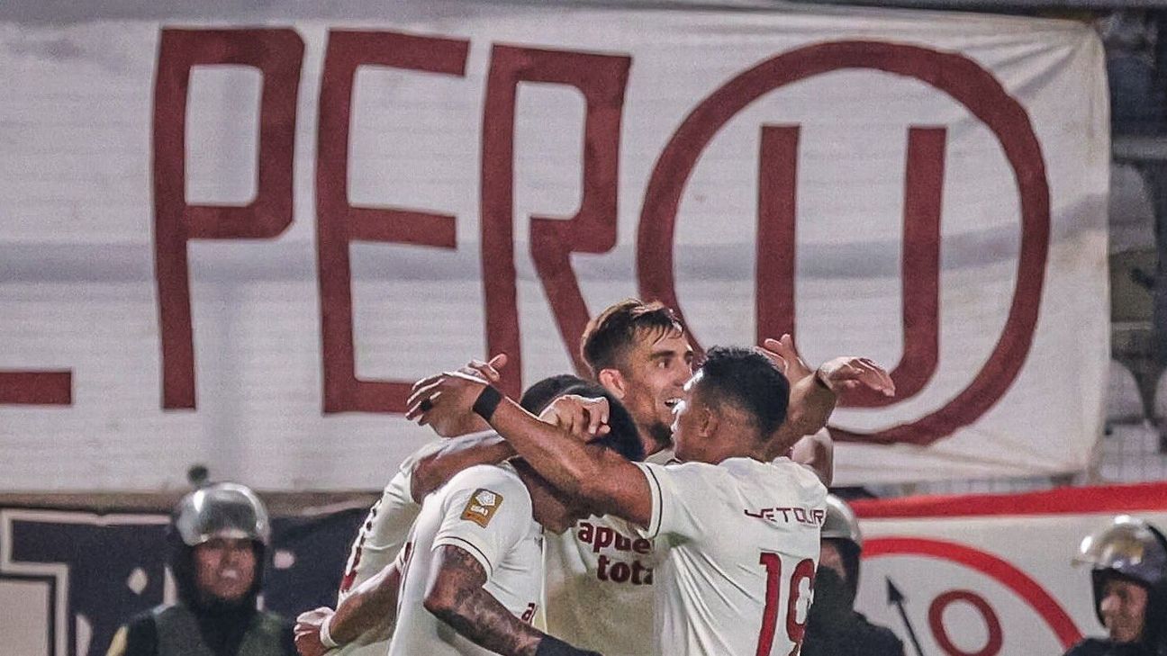 Universitario goleó a Sport Boys y es único líder del Clausura - ESPN