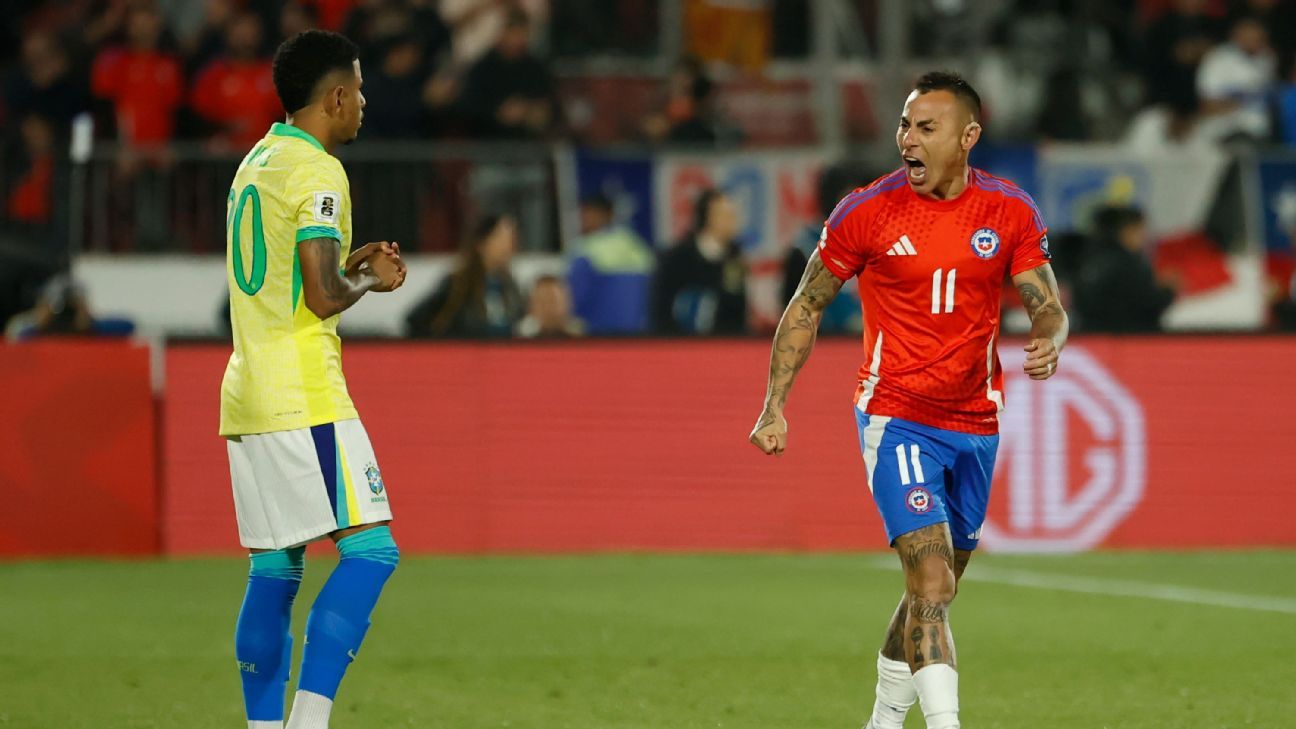 ¡EN VIVO! Chile recibe a Brasil por las Eliminatorias - ESPN