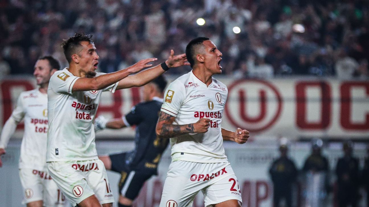 Universitario derrotó a ADT y dio un paso más hacia el título - ESPN