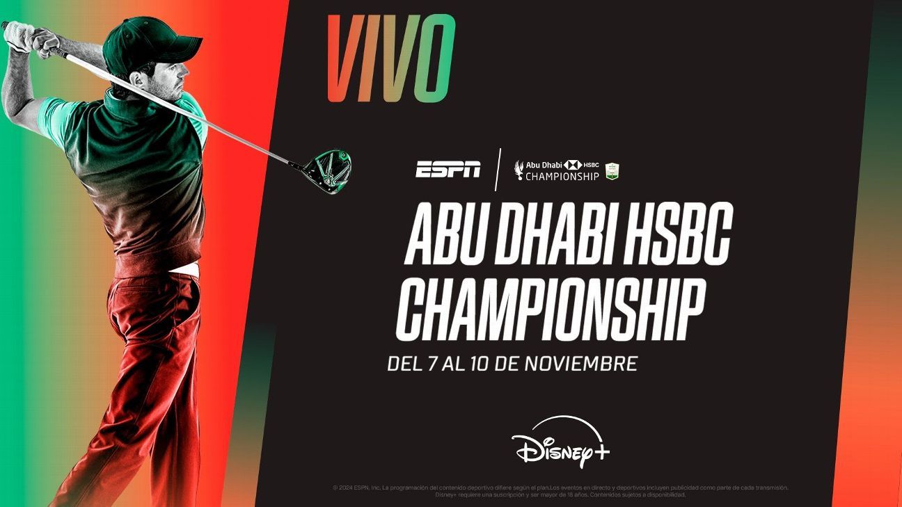 Cómo ver el Abu Dhabi Championship de golf por Disney+ - ESPN