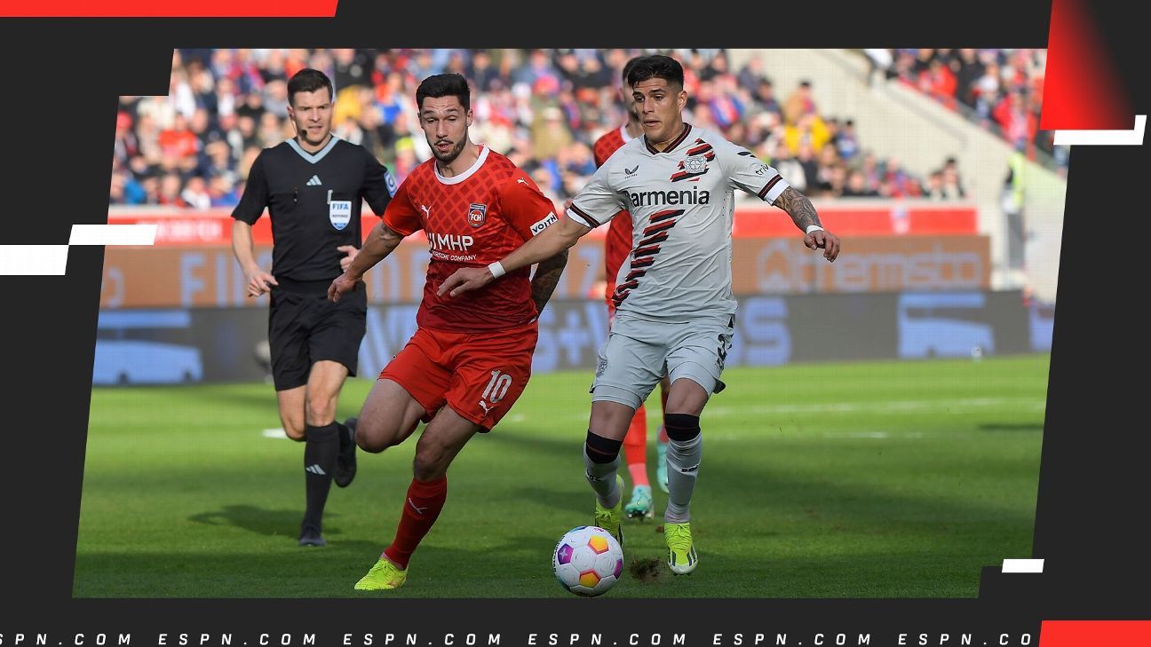 Cuándo juegan Leverkusen-Heidenheim: equipos, fecha y hora - ESPN