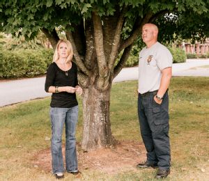 Portrait of Jenny and Sean Caviness