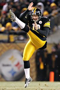 Matthew Emmons/US Presswire Jeremy Kapinos punting for the Steelers.