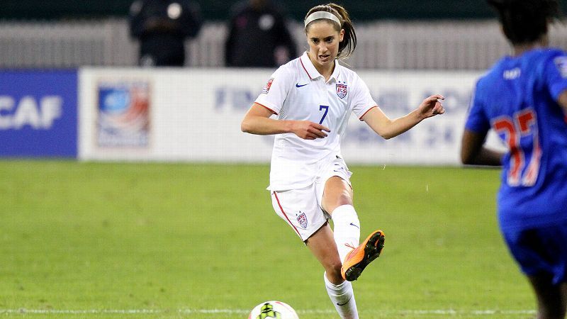 Still a college senior, Morgan Brian has already earned 14 caps with the U.S. women's national team, and some on the team think she could start for them right now.