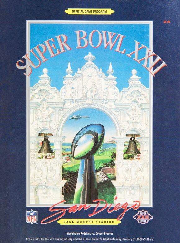 Super Bowl Xxvi Program