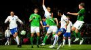 Italy draw, Nani double