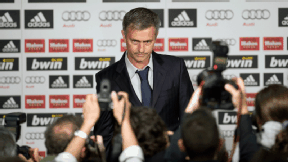 Jose Mourinho Real Madrid unveiling
