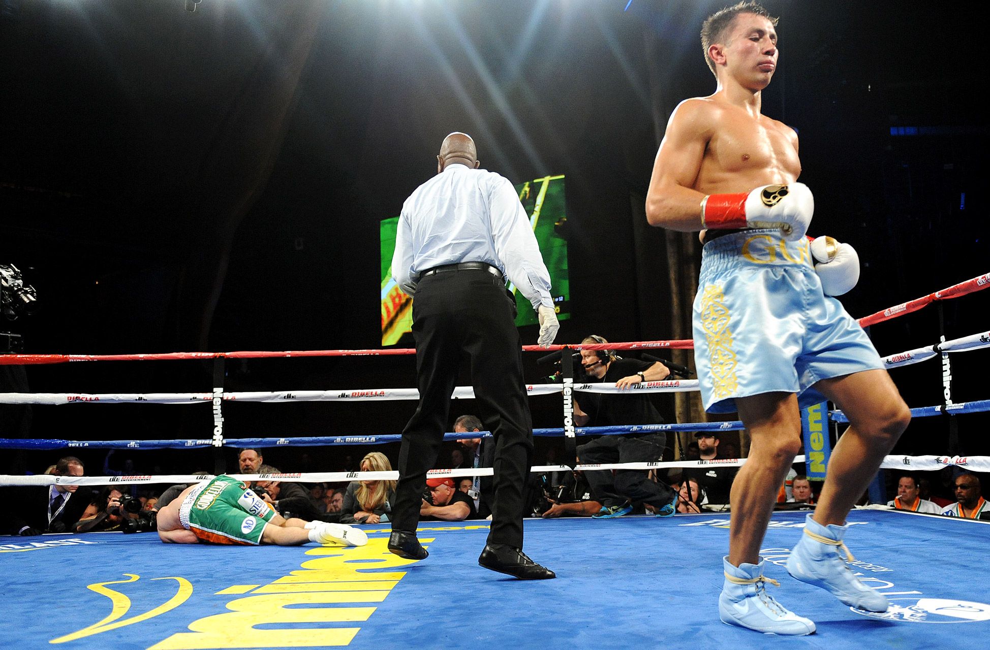 Nocaut del A�o: Golovkin-Macklin