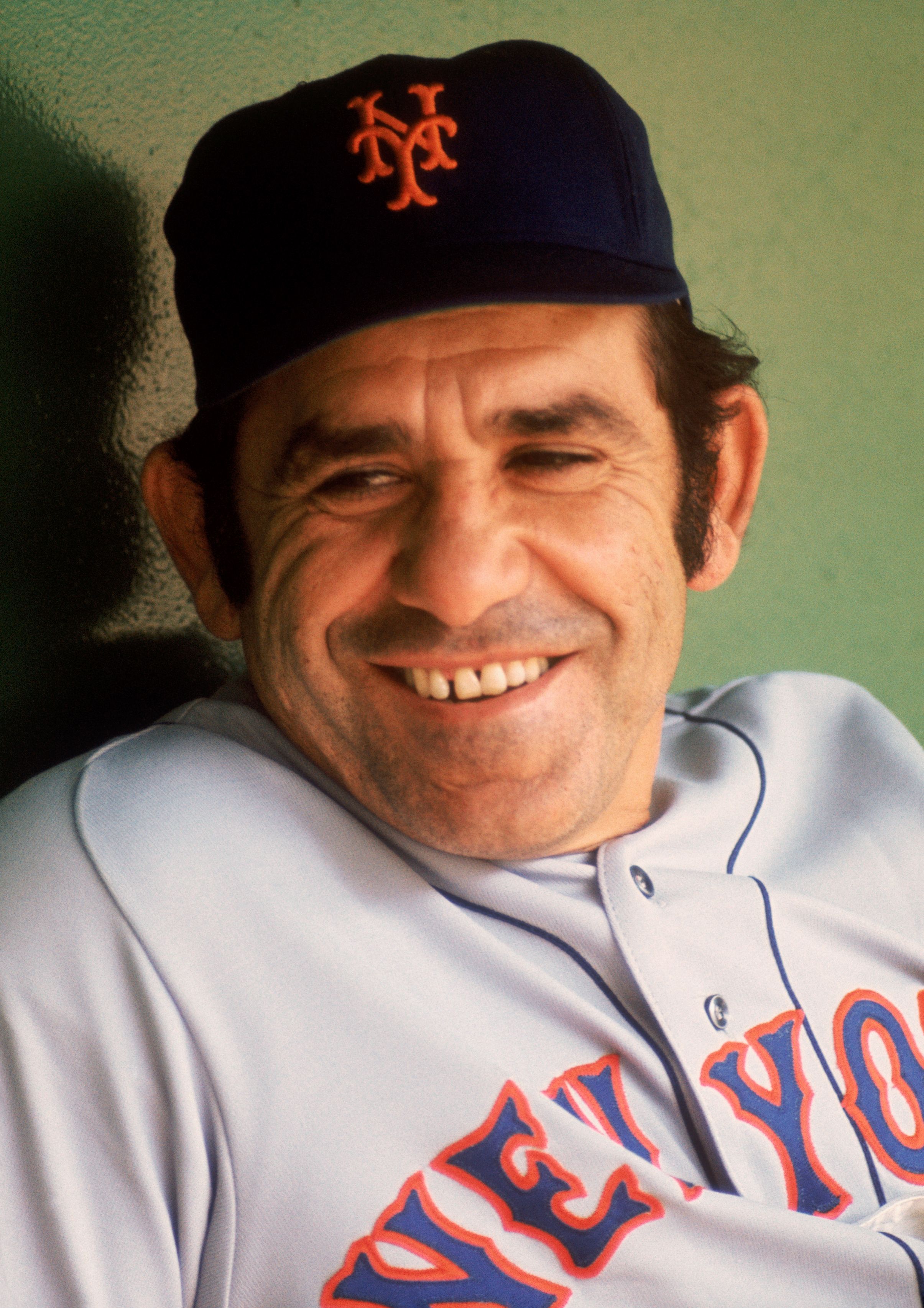 Yogi Berra with the Mets