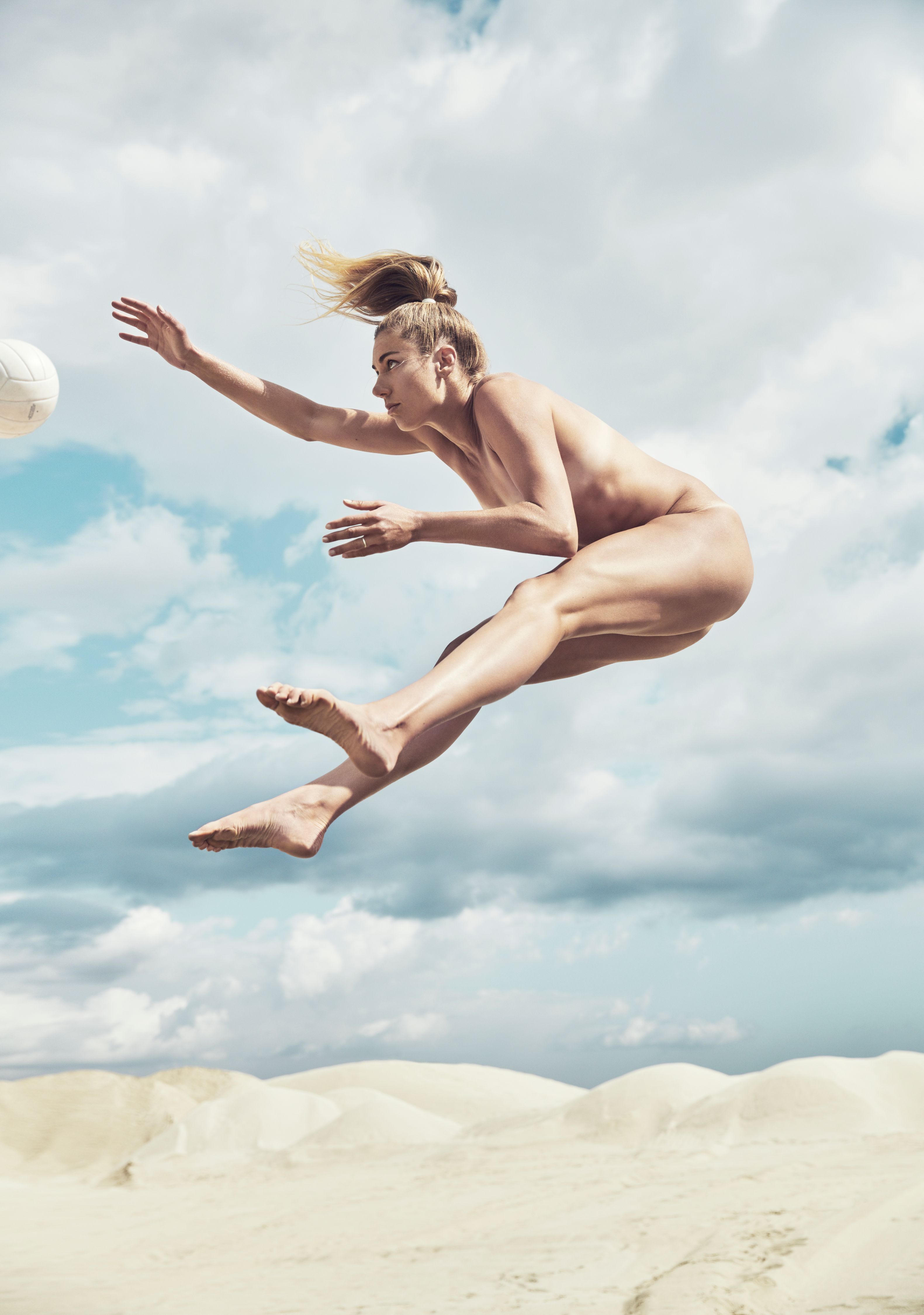 Jump, serve