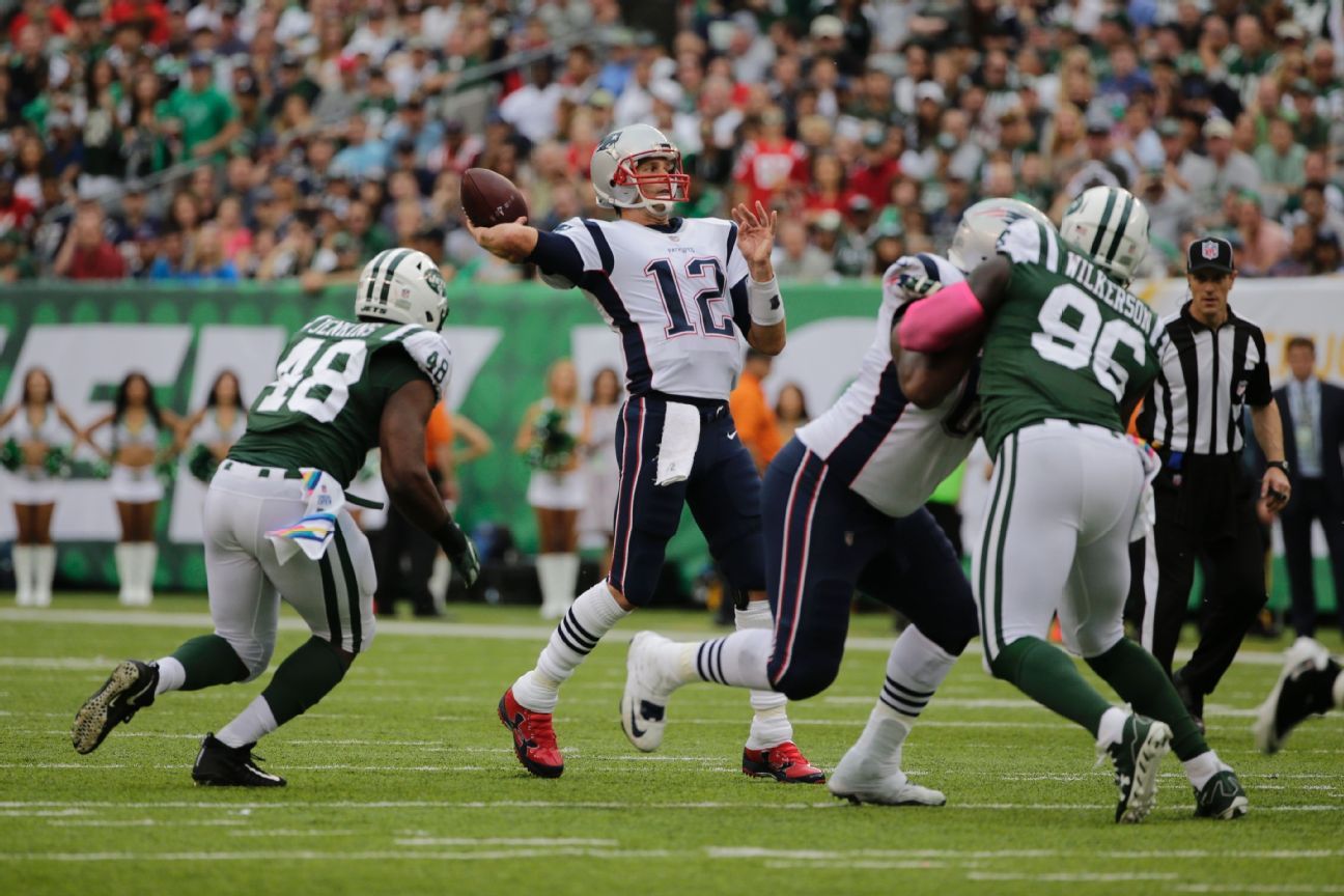 Tom Brady consigui� la victoria N� 187 en temporada regular de su carrera sobre los New York Jets.