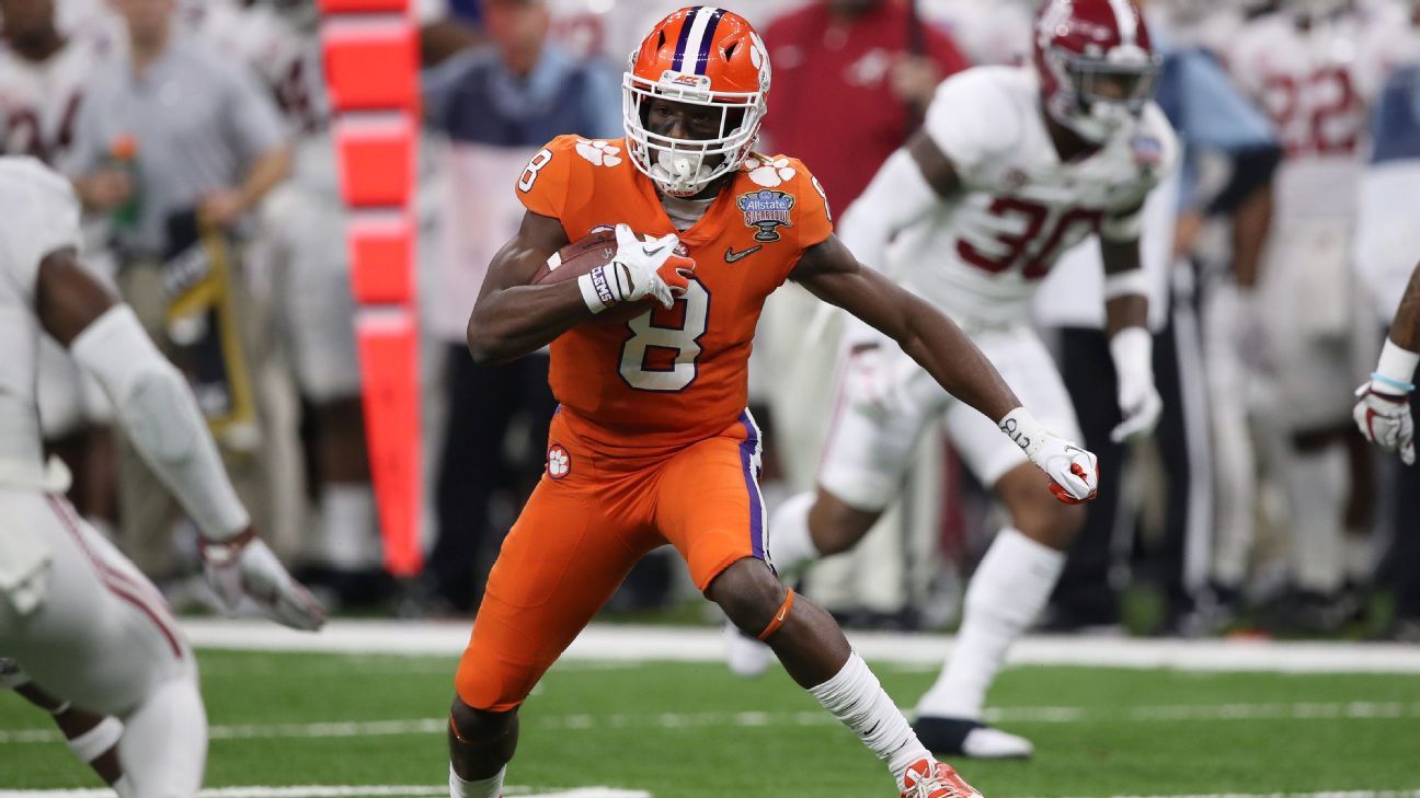 Deon Cain, WR, Clemson Tigers