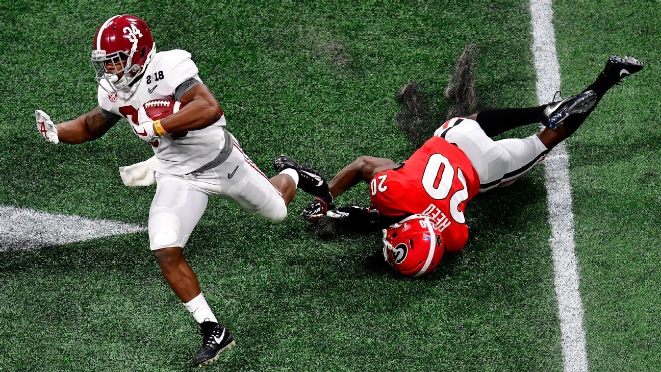 Damien Harris, RB, Alamaba Crimson Tide