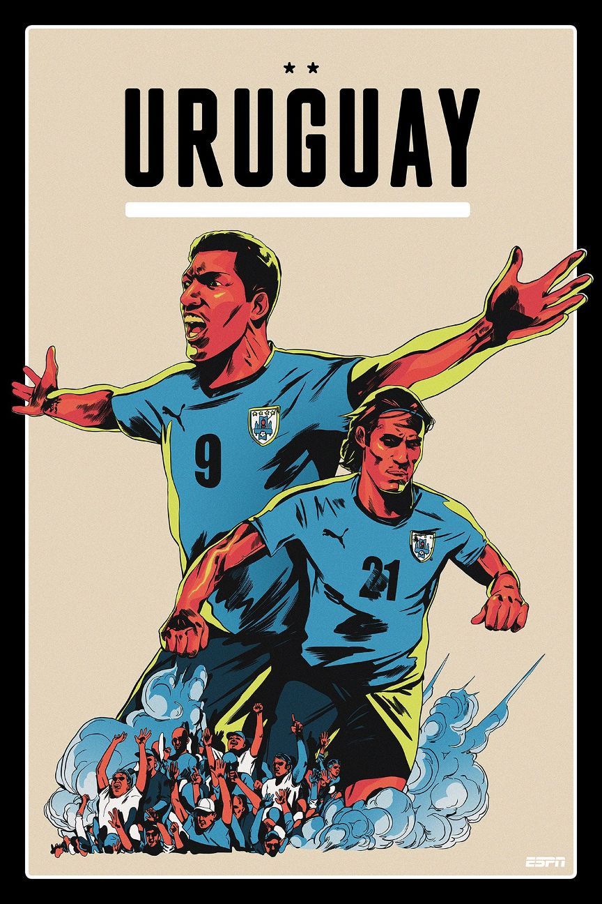 Posters ESPN FC - Uruguay