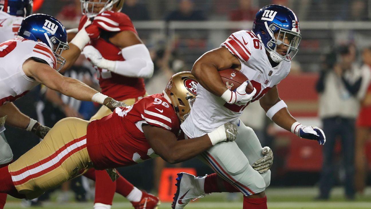Saquon Barkley, RB, New York Giants