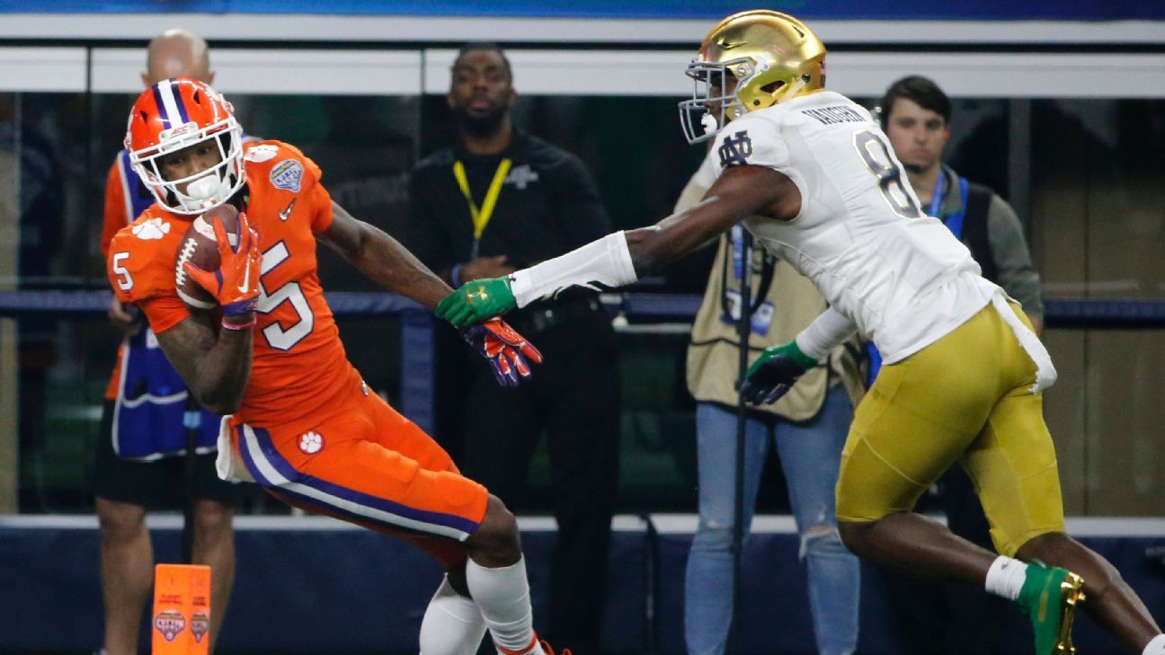 Tee Higgins, WR, Clemson Tigers