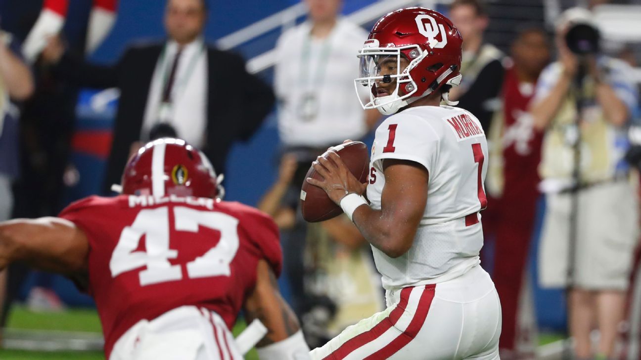 Kyler Murray, QB, Oklahoma Sooners