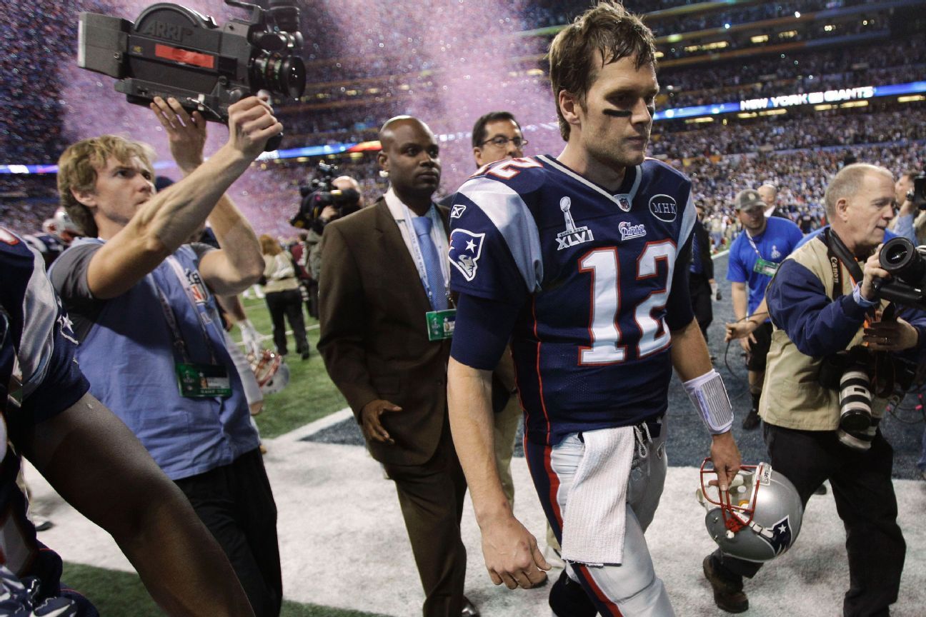 Nuevamente los New York Giants le negaron la gloria a Tom Brady, al derrotar a los New England Patriots, 21-17, en el Super Bowl XLVI.