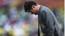 Fabio Capello is dejected against Germany