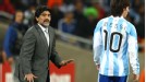 Diego Maradona has cruised into the quarters