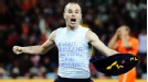Andres Iniesta celebrates
