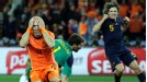 Arjen Robben shows his frustration.