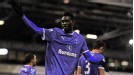 Emmanuel Adebayor grabbed two goals against West Bromwich Albion