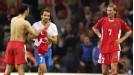 Italy's Alessandro Del Piero congratulates Wales at the end of the game.