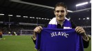 Nikica Jelavic will be wearing the blue of Everton, rather than Rangers, for the rest of the season