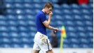 Rangers' Steven Davis trudges off after his side suffered a defeat to Dundee Utd