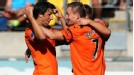 Thomas Broich and Besart Berisha are leading Brisbane Roar back into contention